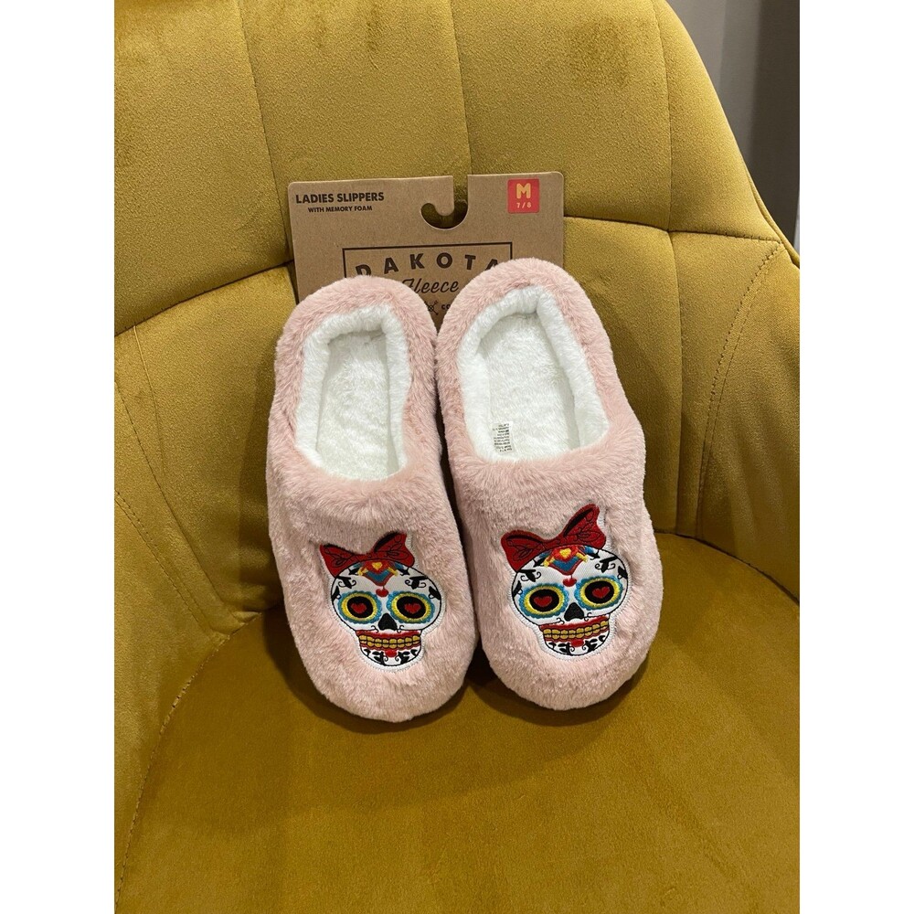 Halloween Pink Slippers